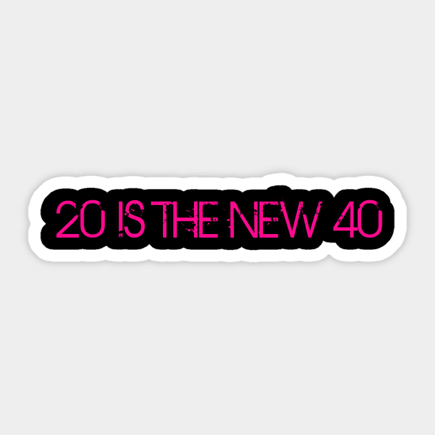 Twisted 20 Sticker by TheDaintyTaurus